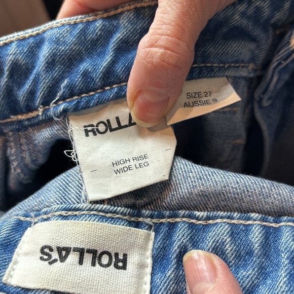 ROLLA'S High Rise Blue Jeans - Picture 13 of 15